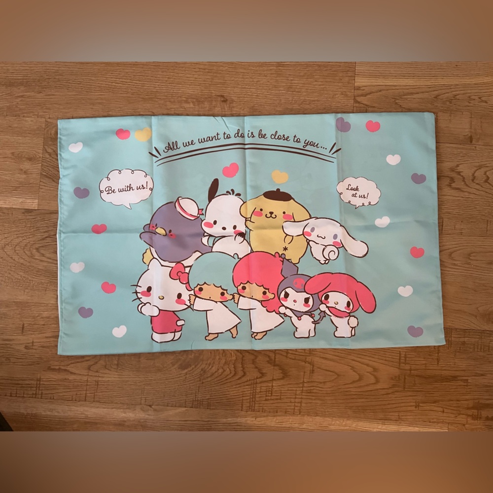 Sanrio Multicolor Character Pillowcase